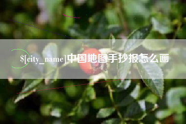 鹤岗中国地图手抄报怎么画