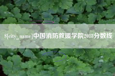 鹤岗中国消防救援学院2018分数线