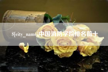 鹤岗中国消防学院排名前十
