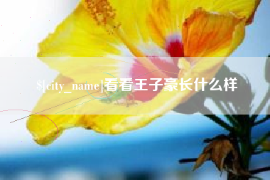 鹤岗看看王子豪长什么样