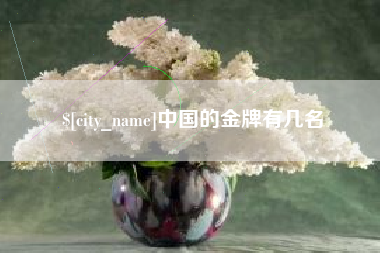 鹤岗中国的金牌有几名