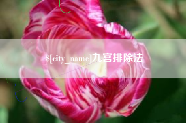 鹤岗九宫排除法