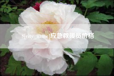 鹤岗应急救援员价格