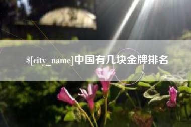 鹤岗中国有几块金牌排名