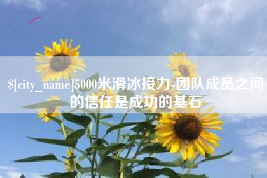 鹤岗5000米滑冰接力-团队成员之间的信任是成功的基石