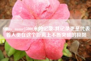 鹤岗5000米的记录-其记录更是代表着人类在这个距离上不断突破的极限