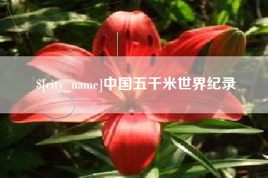 鹤岗中国五千米世界纪录