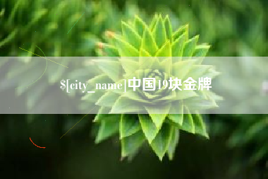 鹤岗中国19块金牌