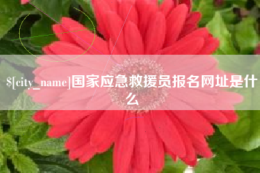 鹤岗国家应急救援员报名网址是什么