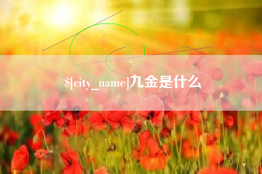 鹤岗九金是什么