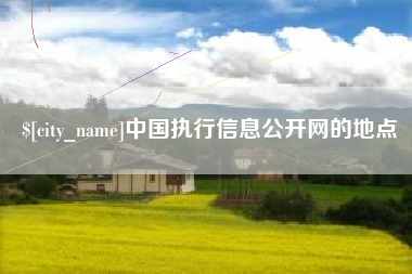 鹤岗中国执行信息公开网的地点