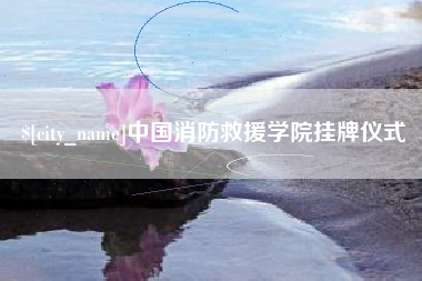 鹤岗中国消防救援学院挂牌仪式