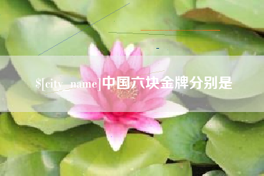 鹤岗中国六块金牌分别是
