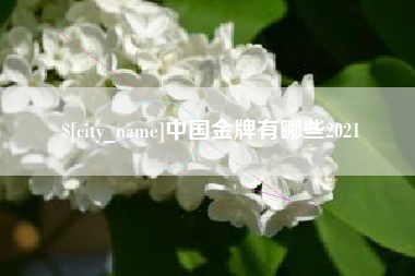 鹤岗中国金牌有哪些2021